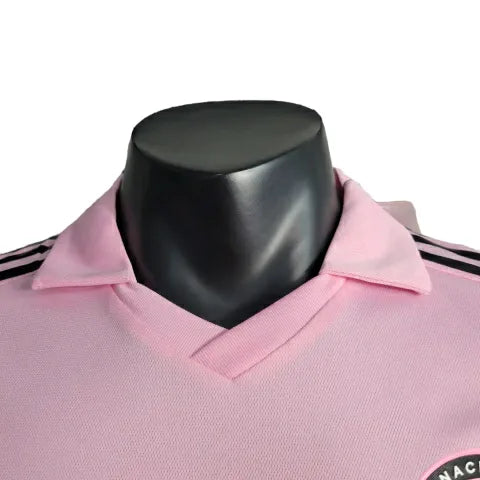 Camisa Inter Miami Home 23/24 Jogador Adidas Masculina - Rosa