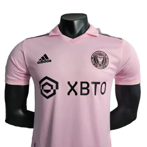 Camisa Inter Miami Home 23/24 Jogador Adidas Masculina - Rosa