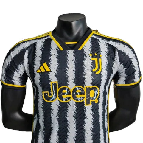 Camisa Juventus I 23/24 - Jogador Adidas Masculina - Branca e preta