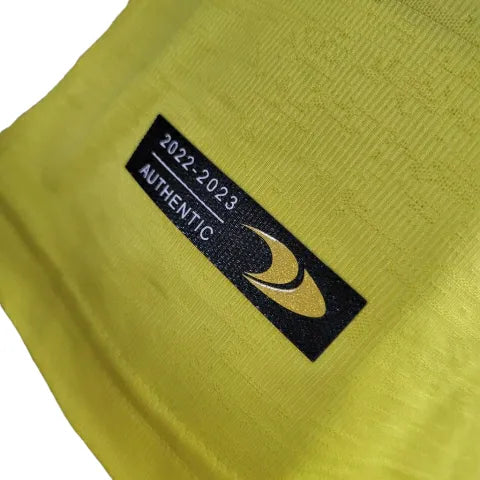 Camisa Al-Nassr I 23/24 Jogador Dunes Masculina - Amarelo