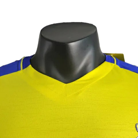 Camisa Al-Nassr I 23/24 Jogador Dunes Masculina - Amarelo