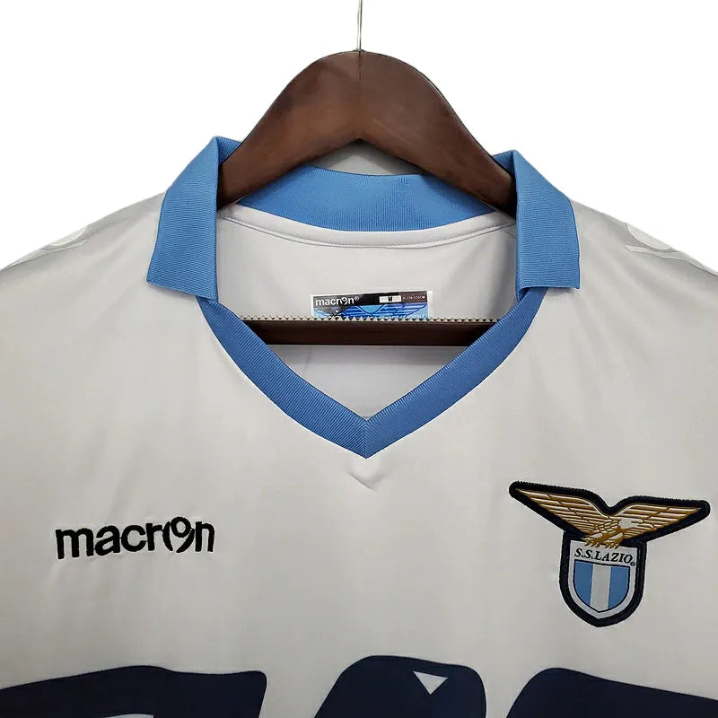 Camisa Retrô Lazio 2014 - Macron Masculina - Azul e branca