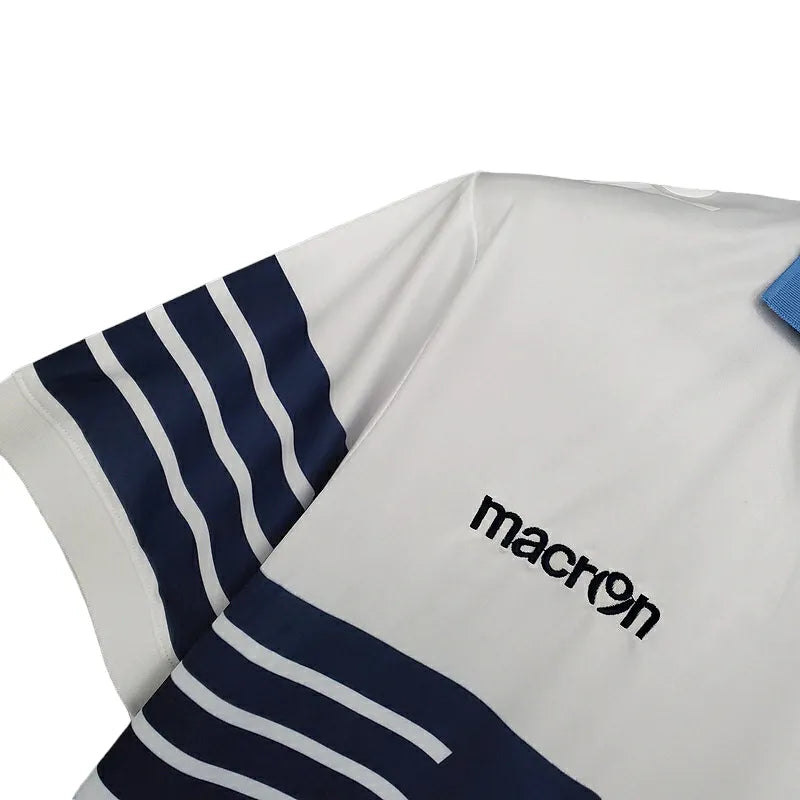 Camisa Retrô Lazio 2014 - Macron Masculina - Azul e branca