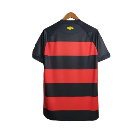 Camisa Sport Recife I 23/24 - Torcedor Umbro Masculina - Vermelho e Preto