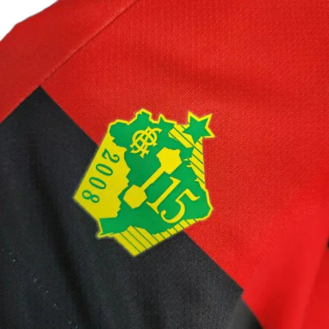 Camisa Sport Recife I 23/24 - Torcedor Umbro Masculina - Vermelho e Preto