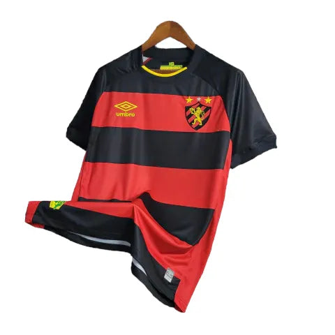 Camisa Sport Recife I 23/24 - Torcedor Umbro Masculina - Vermelho e Preto