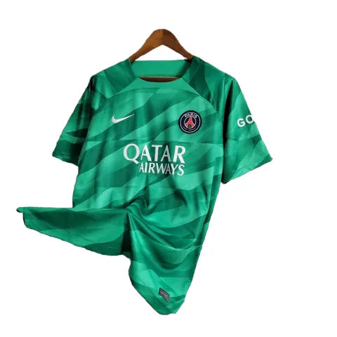 Camisa Paris Saint-Germain Goleiro 23/24 - Torcedor Jordan Masculina - Verde