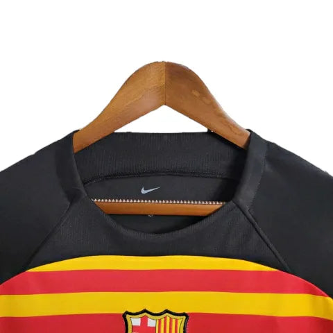 Camisa Barcelona Treino 23/24 - Torcedor Nike Masculina - Preta