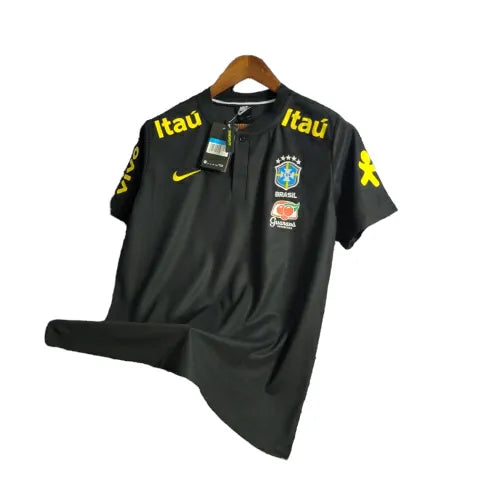 Camisa Seleção Brasileira Viagem II 20/21 Torcedor Nike Masculina - Preta