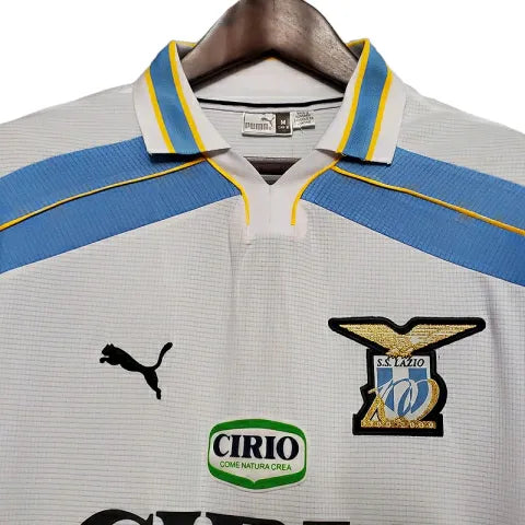 Camisa Retrô Lazio 1998/2000 - Puma Masculina - Branca