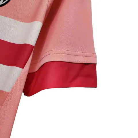 Camisa Retrô Juventus 2015/2016 - Adidas Masculina - Rosa com detalhes em preto