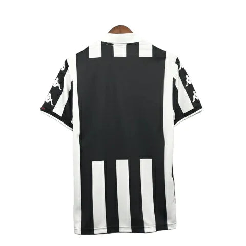 Camisa Retrô Juventus I 1999/2000 - Kappa Masculina- Preta e branca