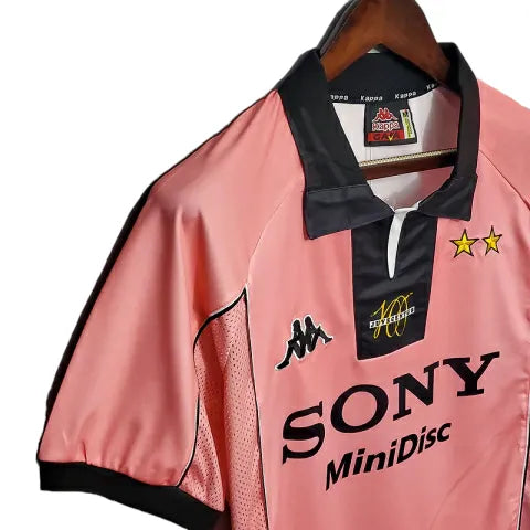 Camisa Retrô Juventus II 1997/1998 - Kappa Masculina - Rosa