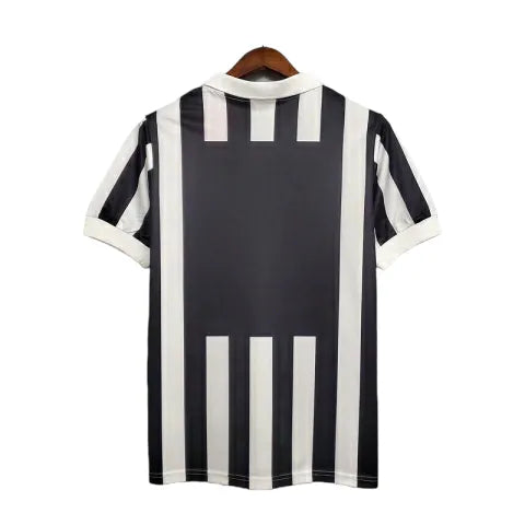 Camisa Retrô Juventus 1984/1985 - Kappa Masculina - Preta e branca