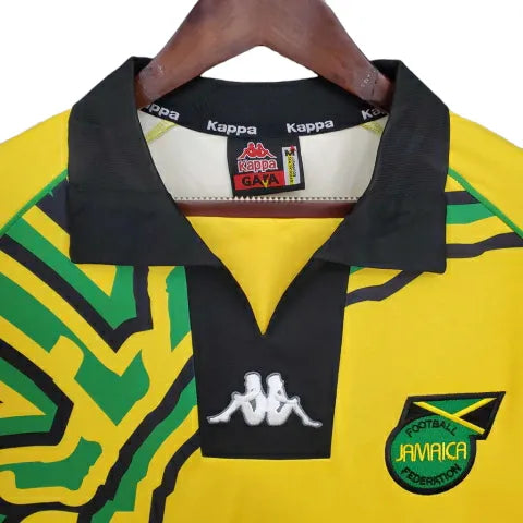 Camisa Jamaica Retrô 1998 Amarela - Kappa