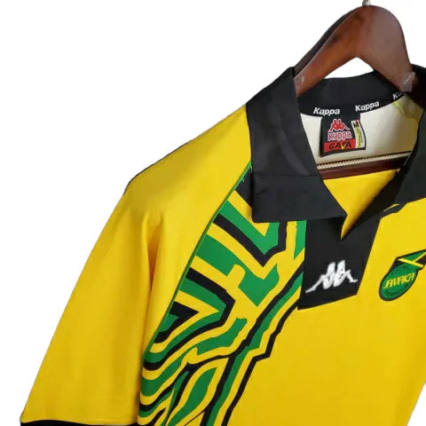 Camisa Jamaica Retrô 1998 Amarela - Kappa