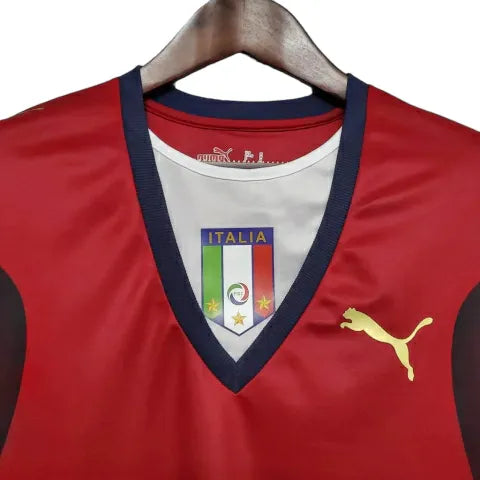 Camisa Retrô Seleção da Itália 2006 - Puma Masculina - Vermelha