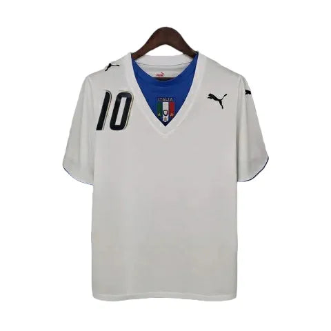 Camisa Retrô Seleção da Itália 2006 - Puma Masculina - Branca