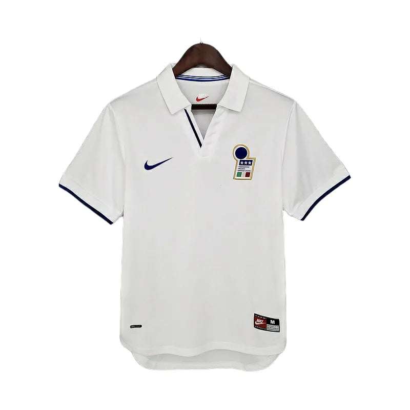 Camisa Retrô Seleção da Itália II 1998 - Nike Masculina - Branca