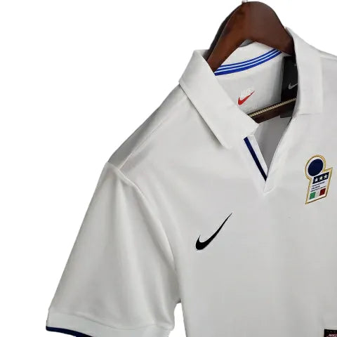 Camisa Retrô Seleção da Itália II 1998 - Nike Masculina - Branca