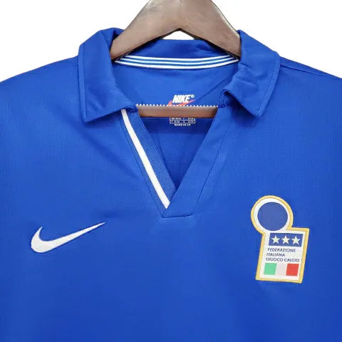 Camisa Retrô Seleção da Itália I 1998 - Nike Masculina - Azul