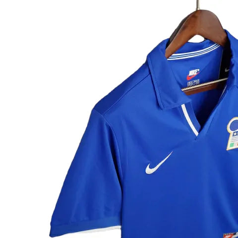 Camisa Retrô Seleção da Itália I 1998 - Nike Masculina - Azul