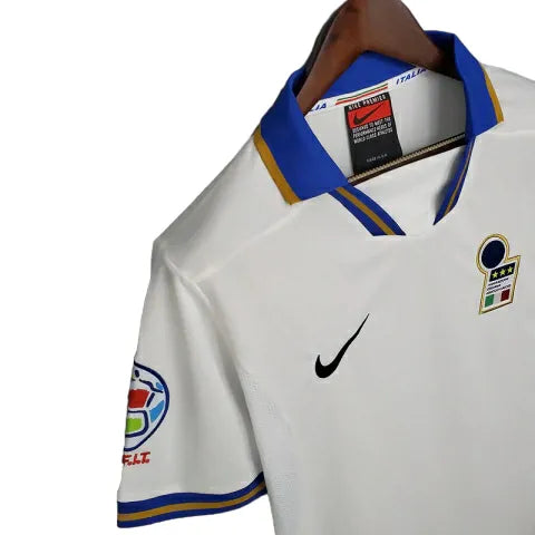 Camisa Retrô Seleção da Itália 1996 - Nike Masculina - Branca