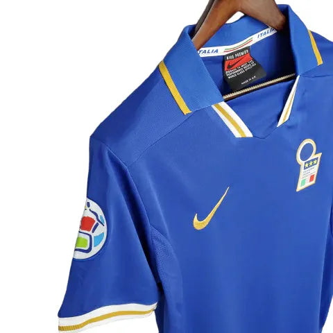 Camisa Retrô Seleção da Itália I 1996 - Nike Masculina - Azul