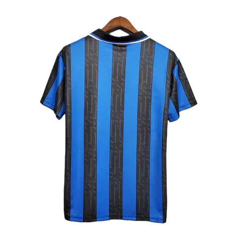 Camisa Retrô Inter de Milão 1997/1998 - Masculina Umbro - Azul e preta