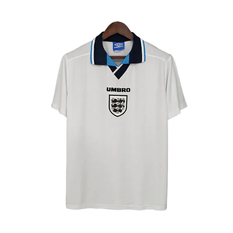 Camisa Retrô Seleção da Inglaterra 1996 - Umbro Masculina - Branca