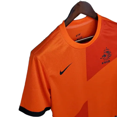 Camisa Retrô Seleção da Holanda I 2012 - Masculina Nike - Laranja