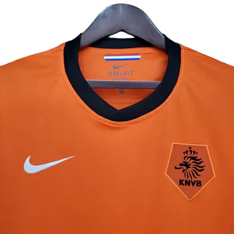 Camisa Retrô Seleção da Holanda I 2010 - Nike Masculina - Laranja