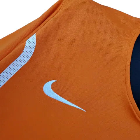 Camisa Retrô Seleção da Holanda I 2010 - Nike Masculina - Laranja