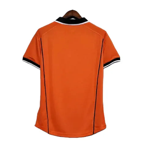 Camisa Retrô Seleção da Holanda I 1998 - Masculina Nike - Laranja