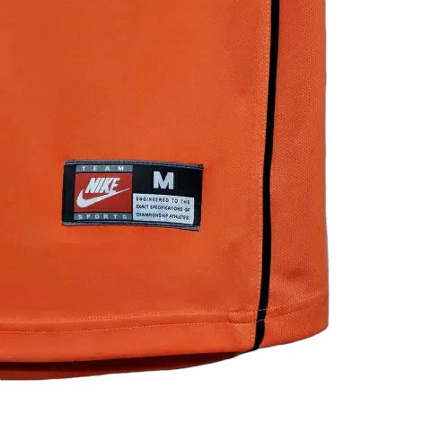 Camisa Retrô Seleção da Holanda I 1998 - Masculina Nike - Laranja