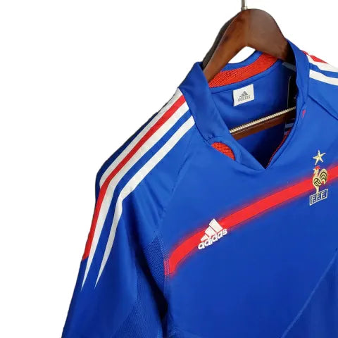 Camisa Retrô Seleção da França 2004 - Adidas Masculina - Azul