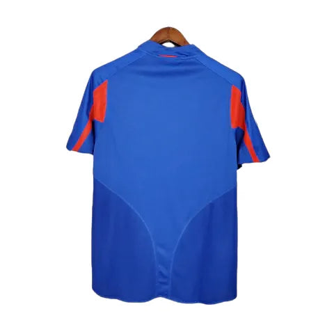 Camisa Retrô Seleção da França 2004 - Adidas Masculina - Azul