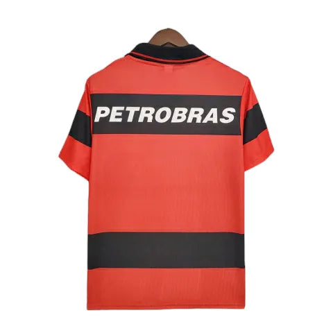 Camisa Flamengo Retrô 1999 Vermelha e Preta - Umbro