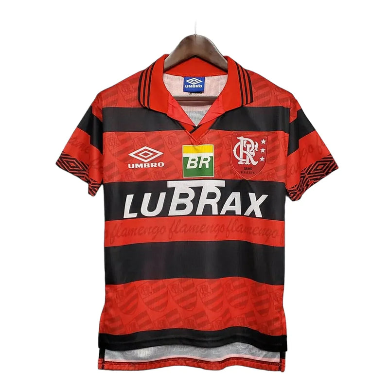 Camisa Flamengo Retrô 1995 Vermelha e Preta - Umbro