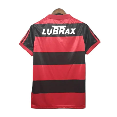 Camisa Flamengo Retrô 1990 Vermelha e Preta - Adidas