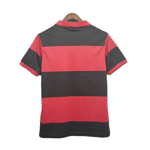 Camisa Flamengo Retrô 1982 Vermelha e Preta - Adidas