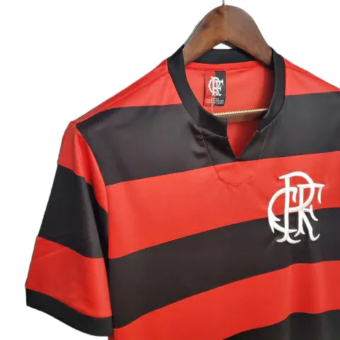 Camisa Flamengo Retrô 1978/1979 Vermelha e Preta