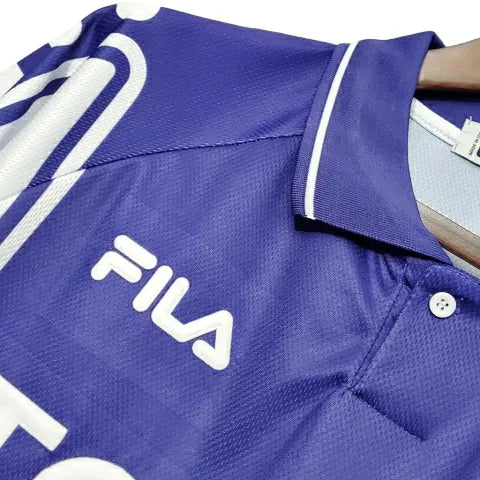 Camisa Fiorentina Retrô 1999/2000 Roxa e Branca - Fila