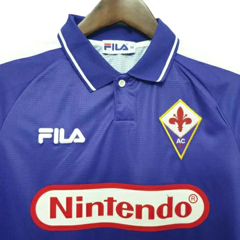 Camisa Fiorentina Retrô 1998 Roxa - Fila