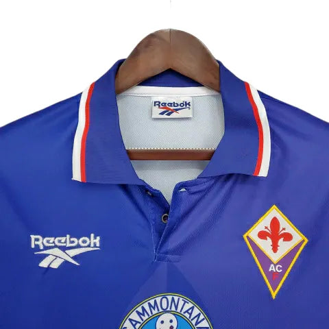 Camisa Fiorentina Retrô 1995/1996 Azul - Reebok