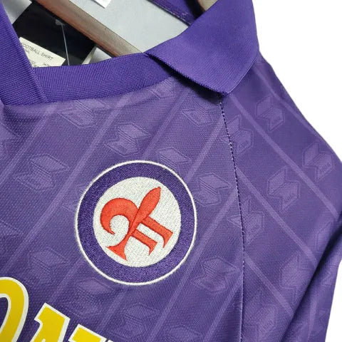 Camisa Fiorentina Retrô 1989/1990 Roxa - ABM