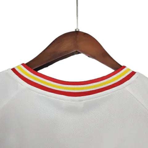 Camisa Retrô Seleção da Espanha 1996 - Adidas Masculina - Branca