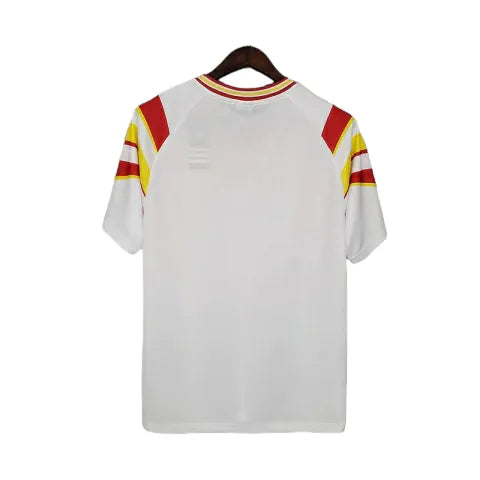 Camisa Retrô Seleção da Espanha 1996 - Adidas Masculina - Branca