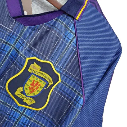 Camisa Escócia Retrô 1994/1996 Azul - Umbro