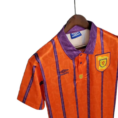 Camisa Escócia Retrô 1994 Laranja - Umbro